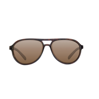 Korda Sonnenbrille Aviator | Schildpattgestell | Braune Gläser