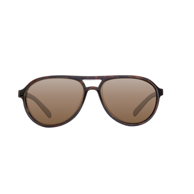 Korda Sonnenbrille Aviator | Schildpattgestell | Braune Gläser