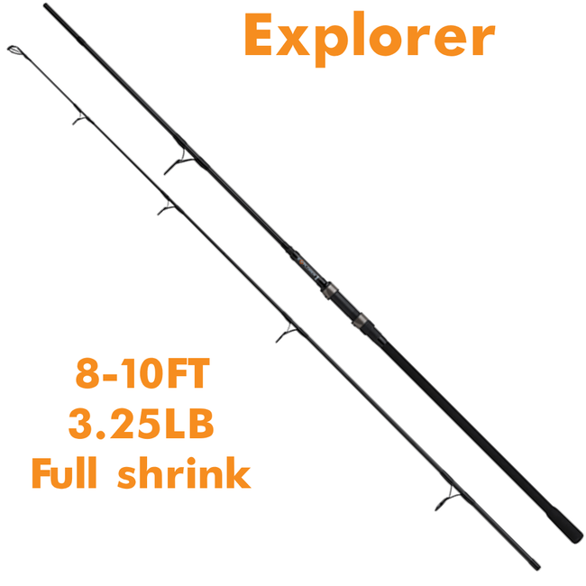 FOX Explorer 8-10ft | 3.25b | Full Shrink | Karpfenrute
