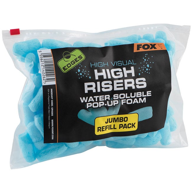 FOX Edges High Visual Risers Jumbo Pack (PVA-Schaumstoffe)