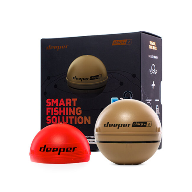 Deeper Smart Sonar CHIRP+ 2.0 (mit kostenloser Abdeckung für das Nachtfischen)