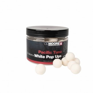 CC Moore Pacific Tuna Weiße Pop-ups | 13-14mm