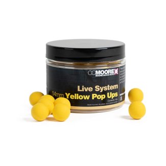 CC Moore Live System Yellow Pop-Ups - 14mm
