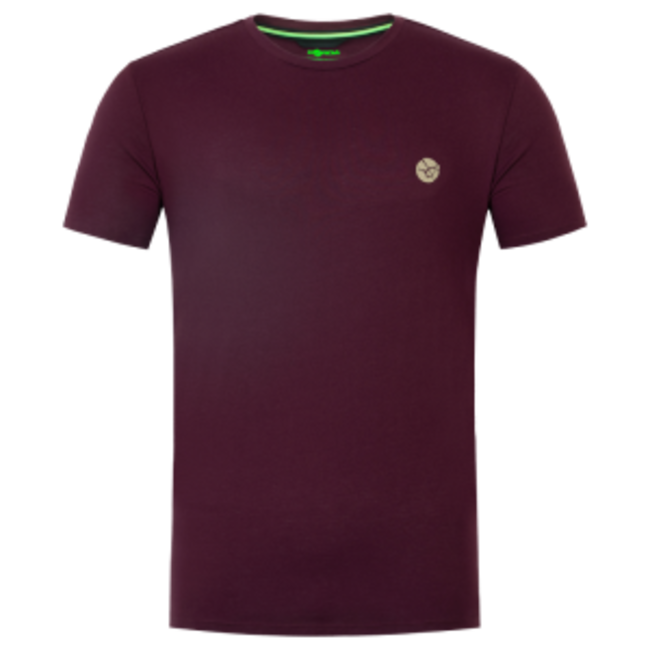 Korda LE Split Tee Burgundy | T-Shirt