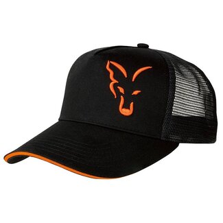 FOX Schwarz / Orange Trucker Cap | Cap