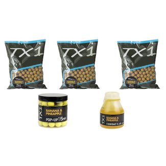 Shimano Banana & Pineapple Boilie Deal - Session Pack