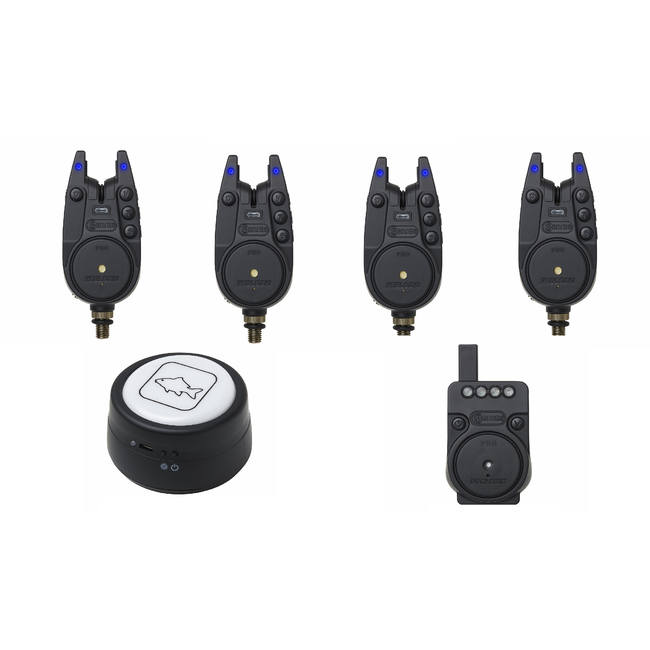 Prologic C-Serie Pro Alarm Set 4+1 - Ganz blau