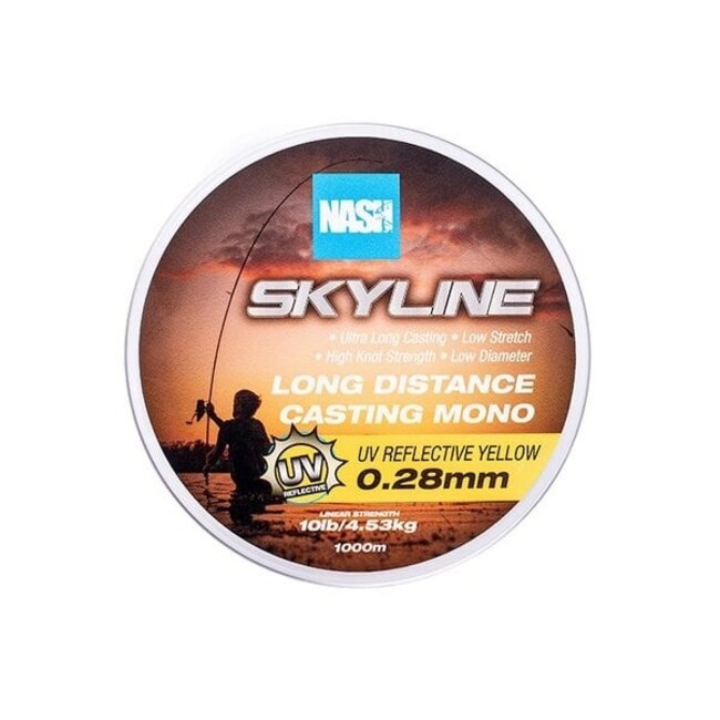 Nash Skyline Mono - UV Gelb - 1000m