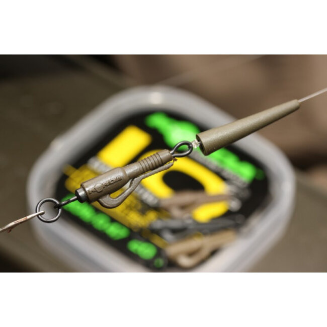 Korda Dunkle Materie 40lb Vorfach Hybrid Blei Clip