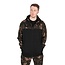 FOX LW Schwarz / Camo Split Zip Hoody