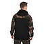 FOX LW Schwarz / Camo Split Zip Hoody