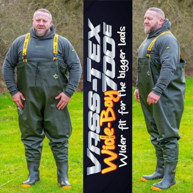 Vass 700E Chest Wader - Wide Boy Edition