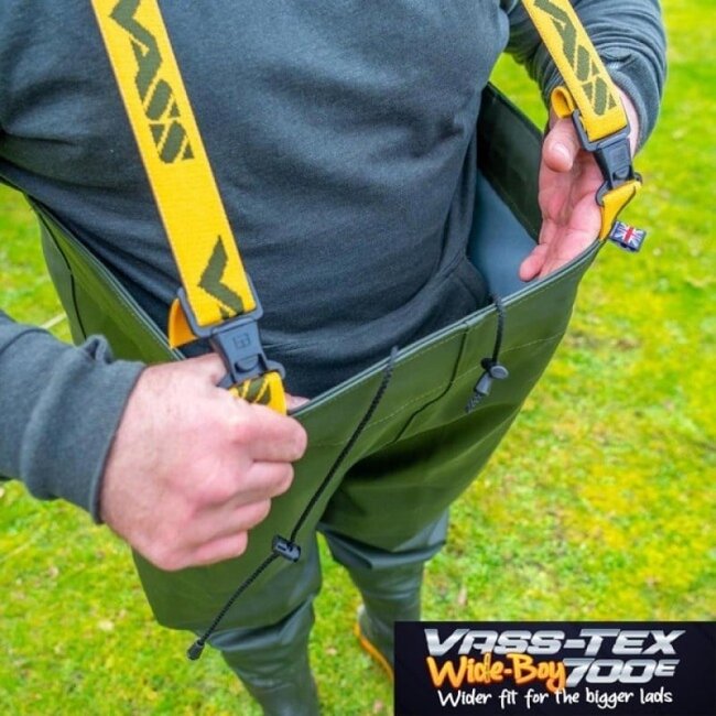 Vass 700E Chest Wader - Wide Boy Edition