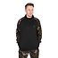 FOX Schwarz / Camo QTR ZIP Pullover - Pullover - GRÖSSE L