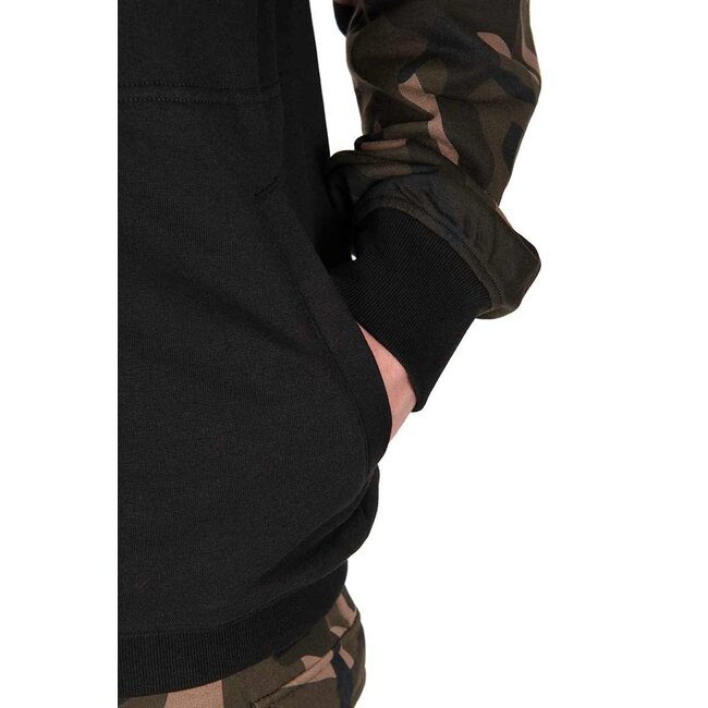 FOX Schwarz / Camo QTR ZIP Pullover - Pullover - GRÖSSE L