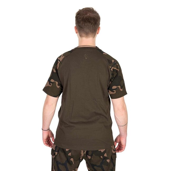 FOX Khaki / Camo Outline T-Shirt