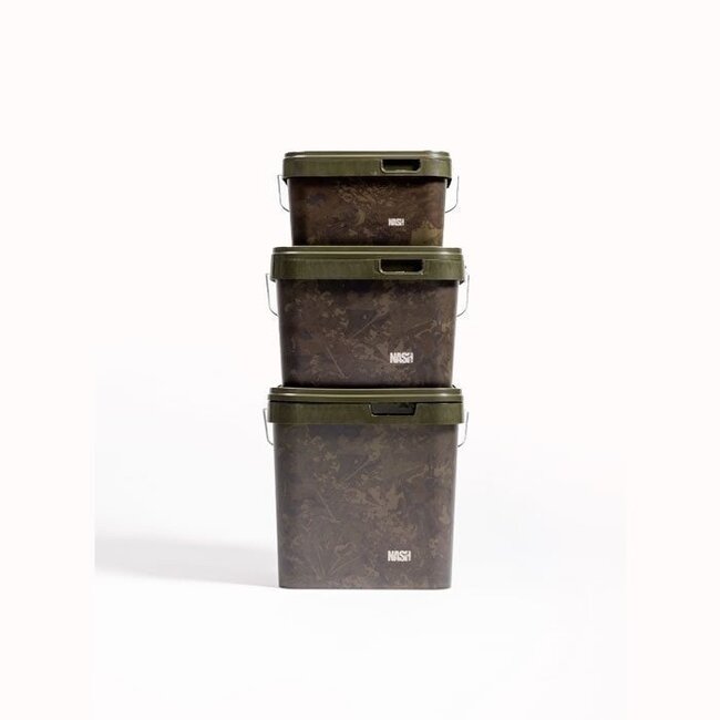 Nash Spot On Rectangular Bucket Camo | Eimer