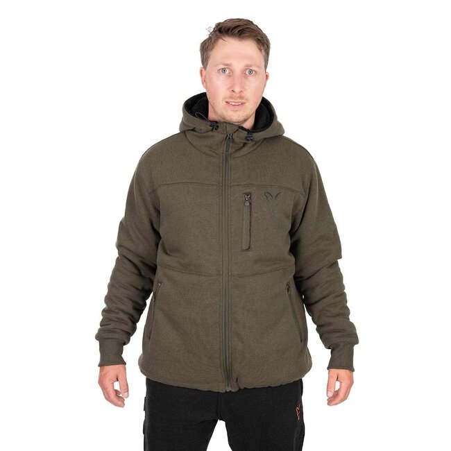 FOX Kollektion Sherpa Jacke Grün & Schwarz