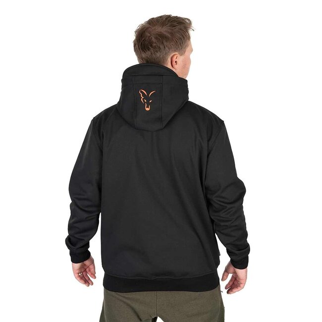 FOX Kollektion Soft Shell Jacke Schwarz & Orange (Letzte Größe XXL)