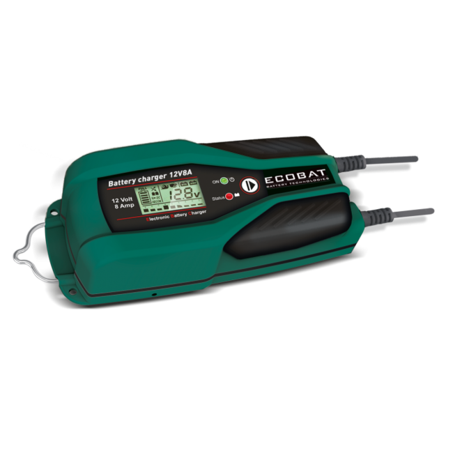 Ecobat Batterieladegerät 12V 8A