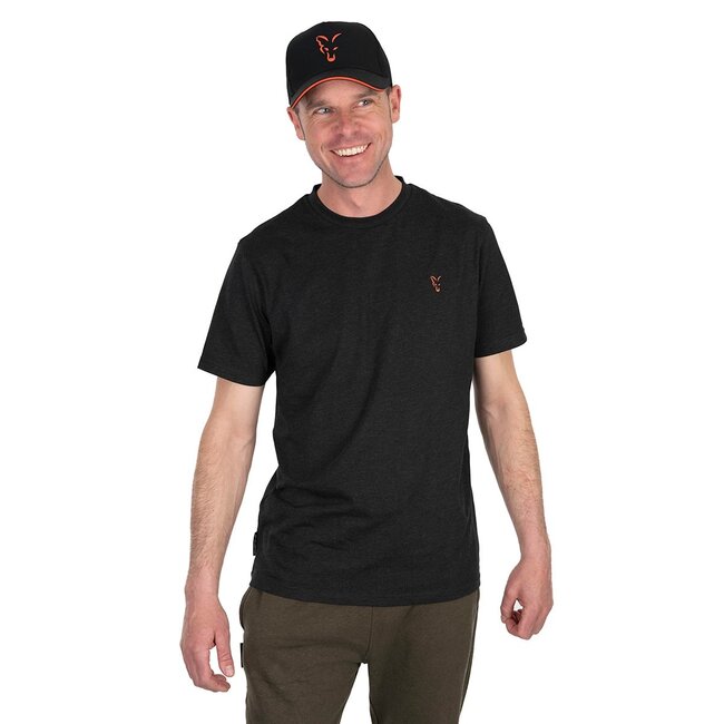 FOX Kollektion T-Shirt - Schwarz & Orange