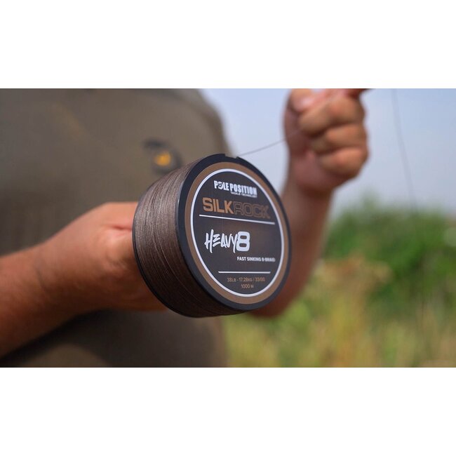 Pole Position Silkrock Heavy8 Schnell sinkendes Geflecht - 500M