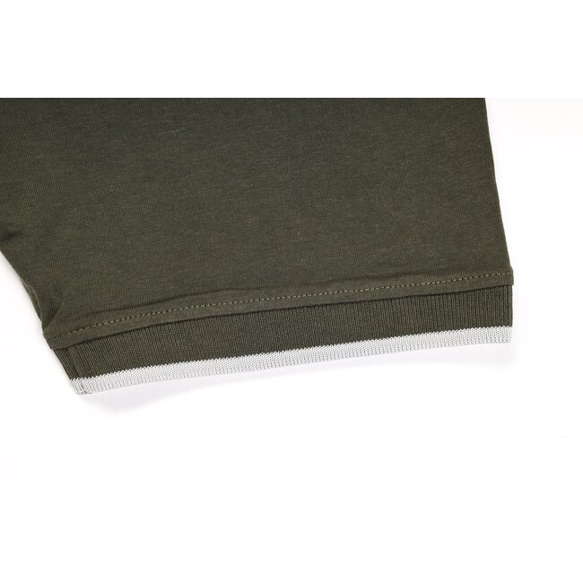 Sonik Raglan-Polo – Grün – MEDIUM