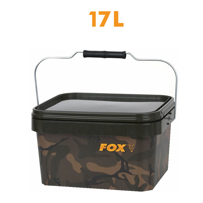 FOX Camo Square Eimer | 17 Liter | Eimer