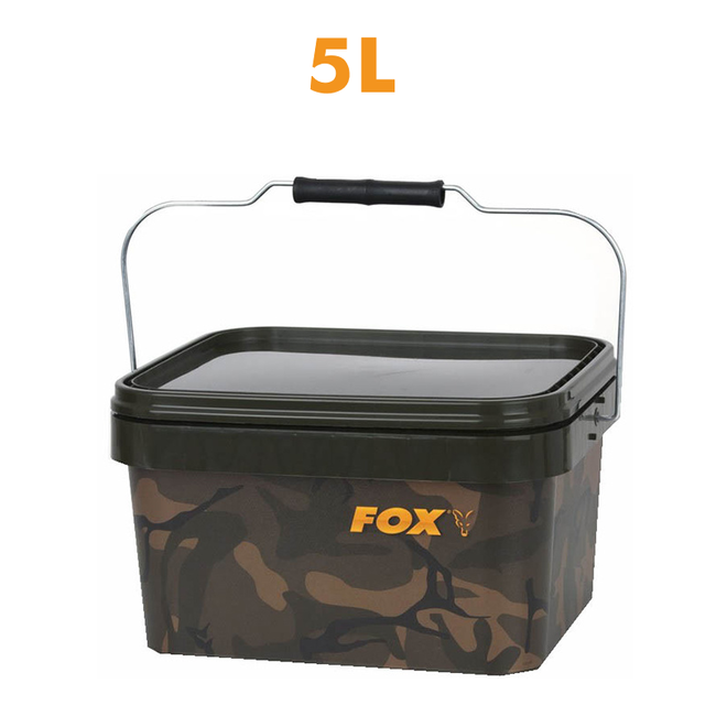 FOX Camo Square Eimer | 5 Liter | Eimer