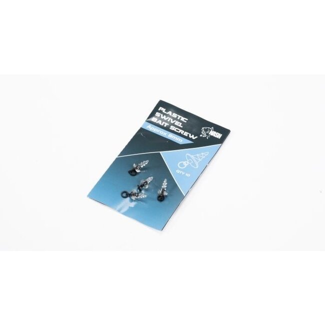 Nash Swivel Bait Screw (Kunststoff) – 8 mm – 13 mm