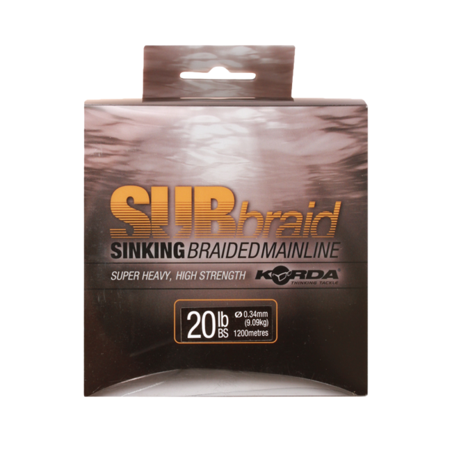 Korda Sub Braid (450 Meter) | Geflochtene Hauptschnur