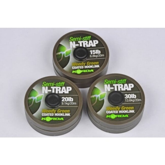 Korda N-TRAP Semi -Stiff Grün (20 Meter)