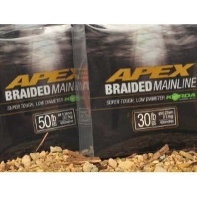 Korda Apex geflochtene Hauptschnur (450 m) | Geflochtene Hauptschnur