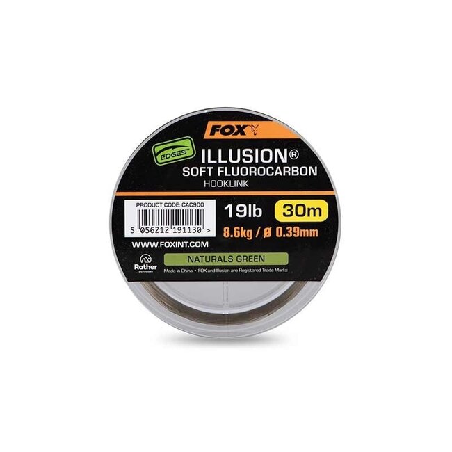 FOX Illusion Soft Fluorocarbon: perfekt für subtile und unsichtbare Vorfächer