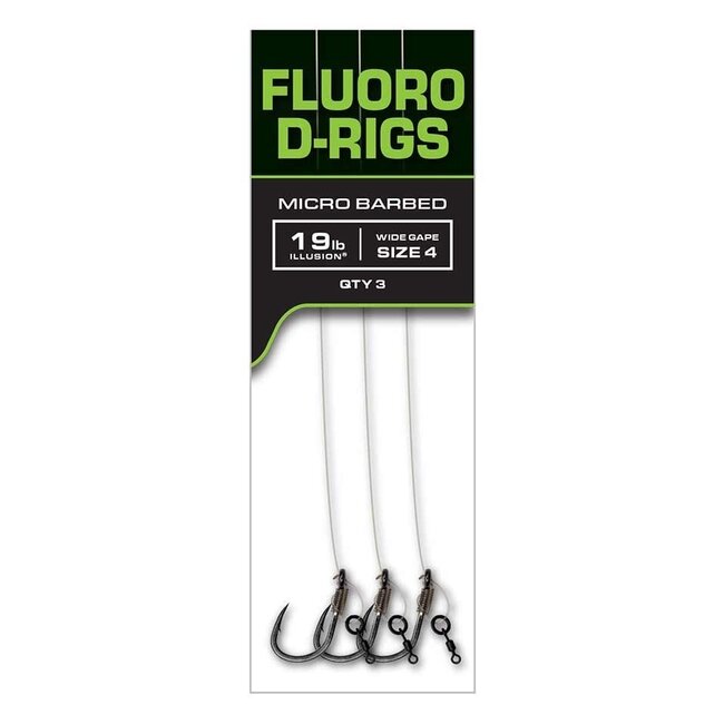 FOX Fox EDGES™ Illusion Fluoro D Rigs: Fertige Lösungen für erfolgreiches Karpfenangeln