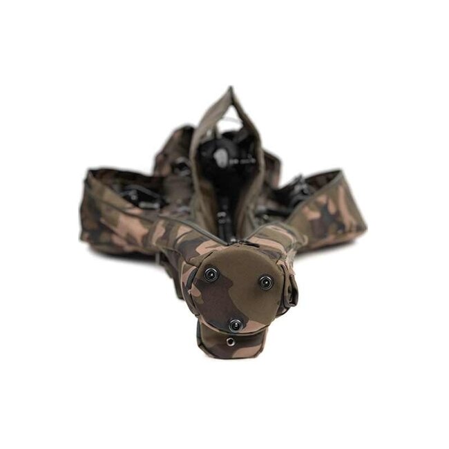 FOX Camolite Tri Sleeves - Wasserdichte Hülle für 3 Ruten mit Rollen, erhältlich in 10ft, 12ft und 13ft