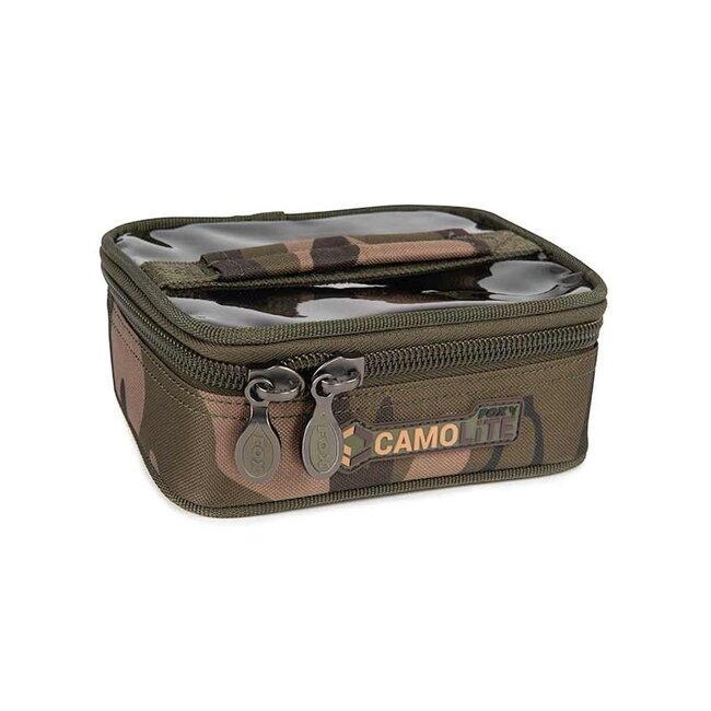 FOX Camolite Small Lead & Bits Bag - Wasserfeste Bleitasche im Fox Camo Design