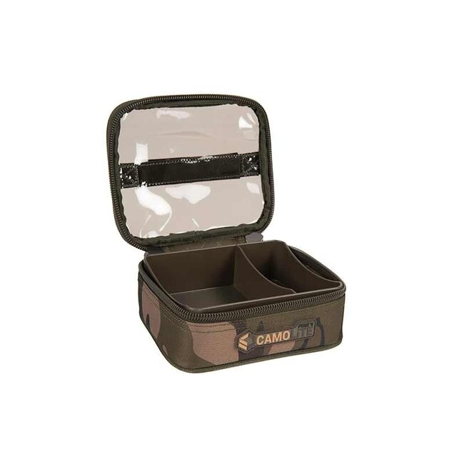 FOX Camolite Small Lead & Bits Bag - Wasserfeste Bleitasche im Fox Camo Design