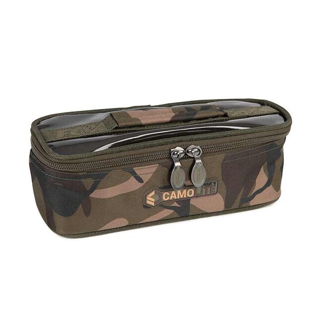 FOX Camolite Long Accessory Bag - Wasserfeste Zubehörtasche im Fox Camo Design