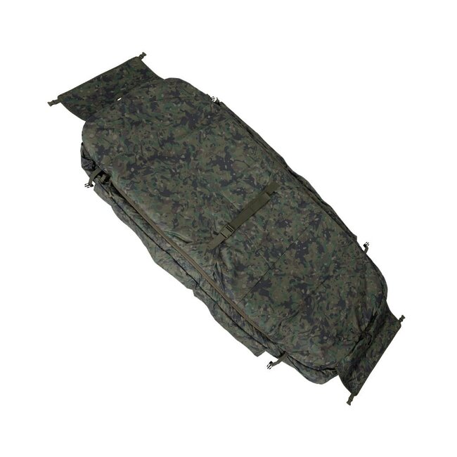 Trakker 365 Camo Schlafsack - Hightech-Isolierung mit reversiblem Futter für den 5-Jahreszeiten-Einsatz