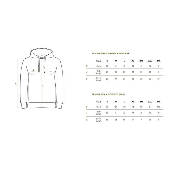 Kumu Make Your Own Luck - Hoodie - Weiche Baumwolle