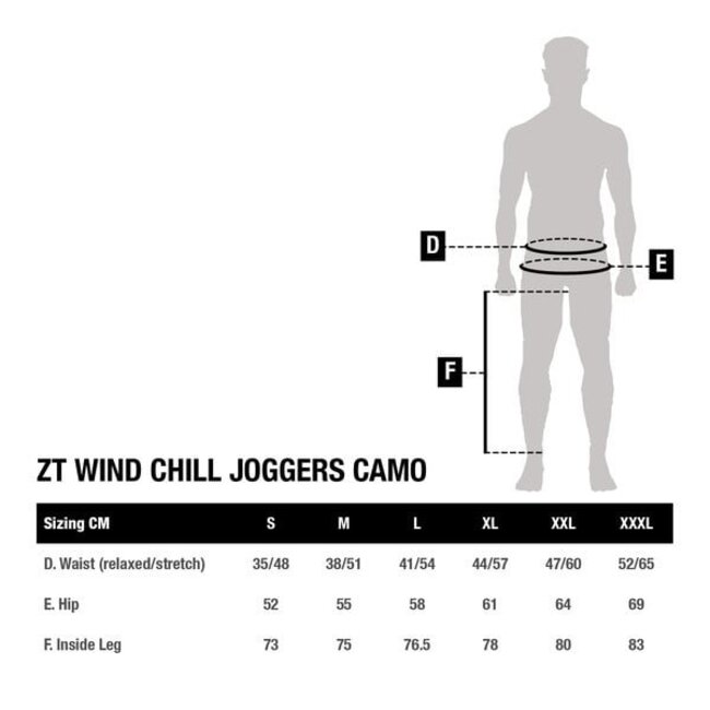 Nash ZT Wind Chill Jogger - Tarnmuster