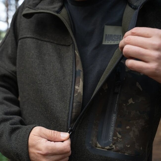 Nash ZT Nordischer Fleece Pullover mit Reißverschluss