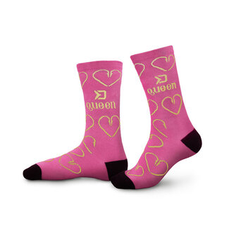 Delphin Delphin Happy Fishing - Socken - Bequem - Größe 38-41 - Pink