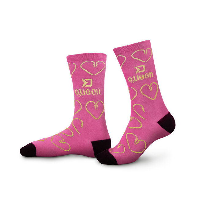 Delphin Delphin Happy Fishing - Socken - Bequem - Größe 38-41 - Pink