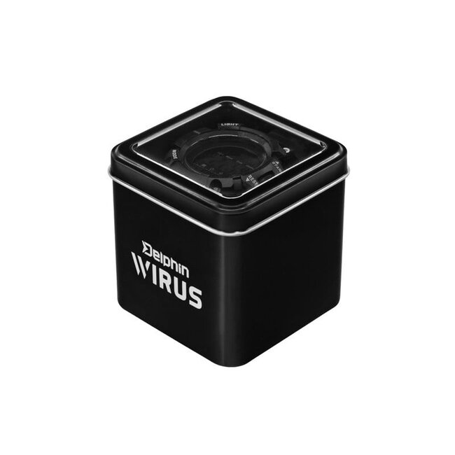 Delphin Delphin WIRUS Digitaluhr in Carpy Grün, robust und wasserdicht bis 50m