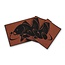 Delphin Carp Rug - Schwarze Fußmatte mit auffälligem Karpfenmotiv