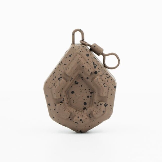 Delphin CyberBARBED Gripper Lead mit Wirbel für fließendes Wasser und unebenes Gelände