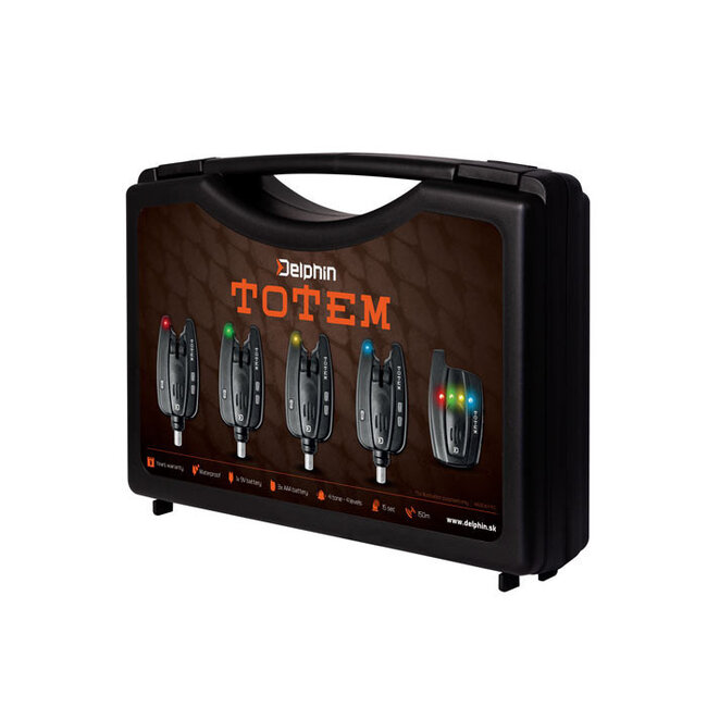 Delphin Totem - 2+1 - Bissanzeiger-Set