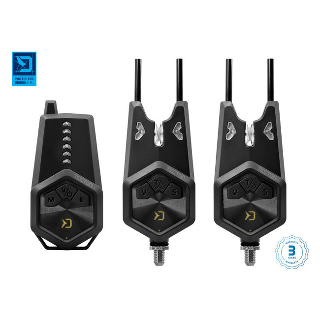 Delphin Tecton - 2+1 - Bissanzeiger-Set